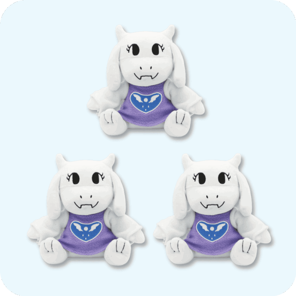 Undertale Toriel Plush 3PCS